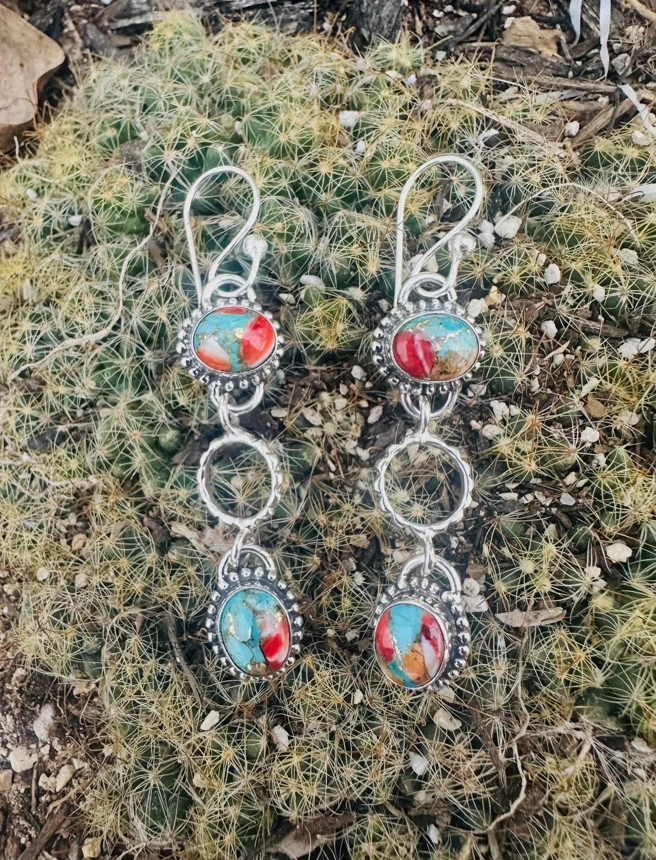 Spiny Oyster Earrings