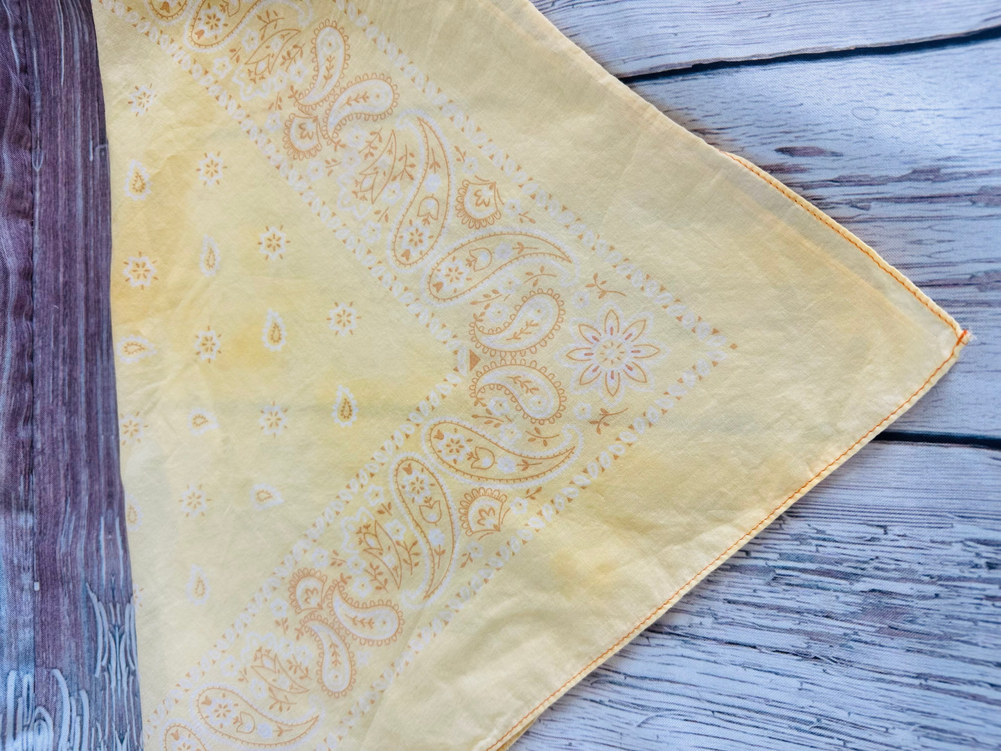 Butter Yellow Bandana