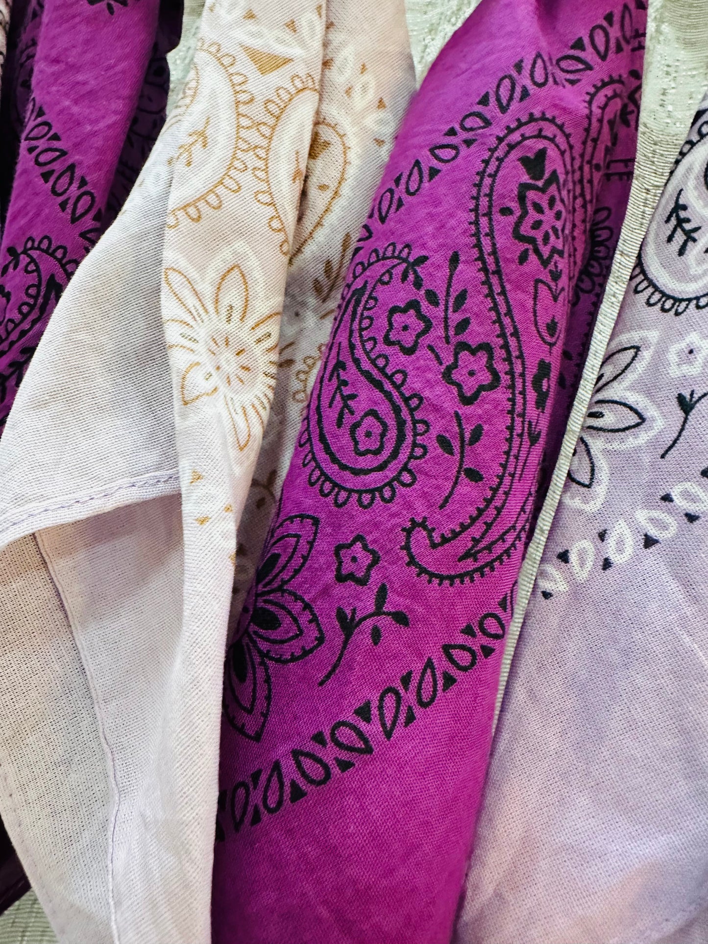 Plum Bandana