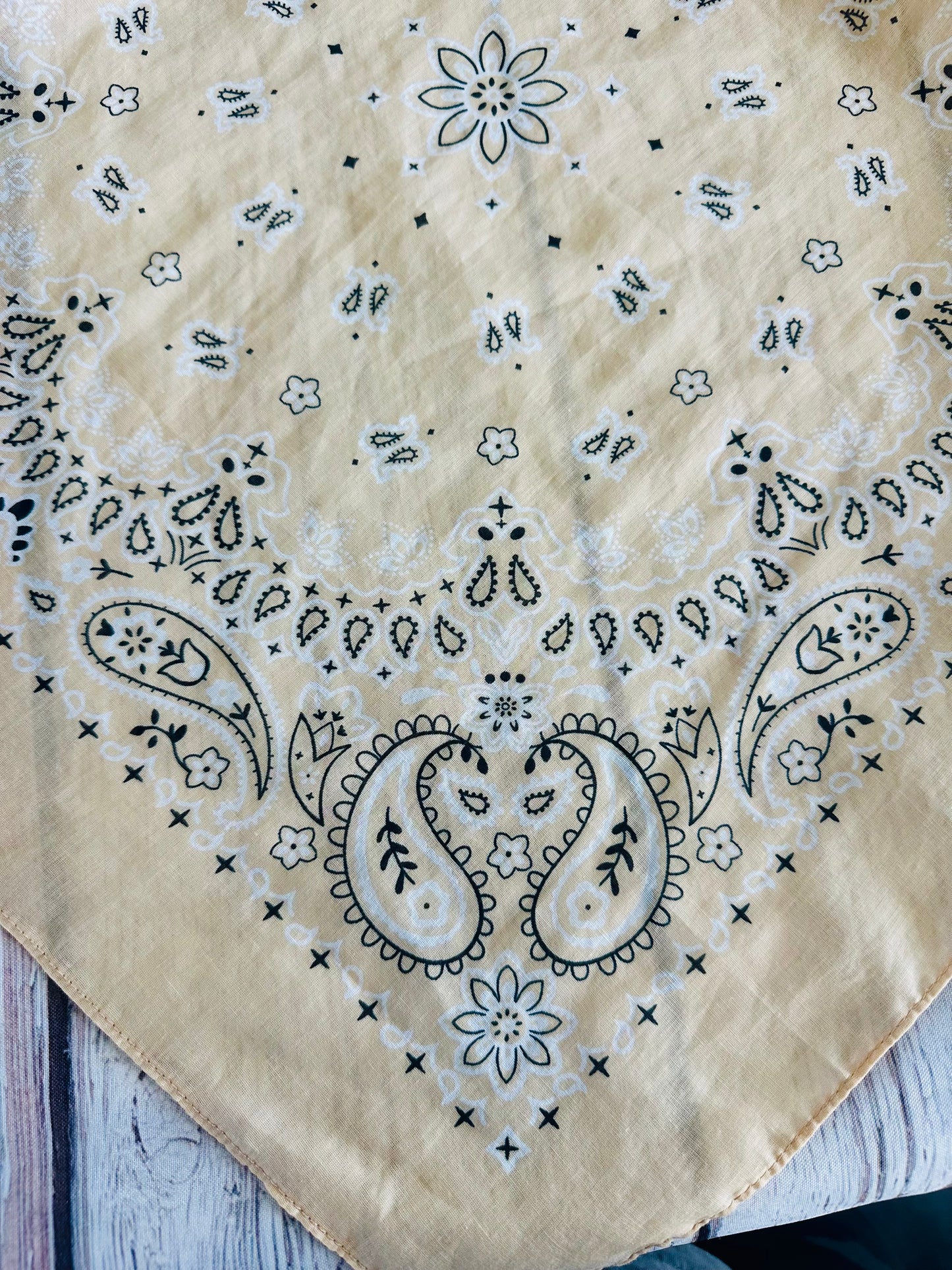 Cream Bandana