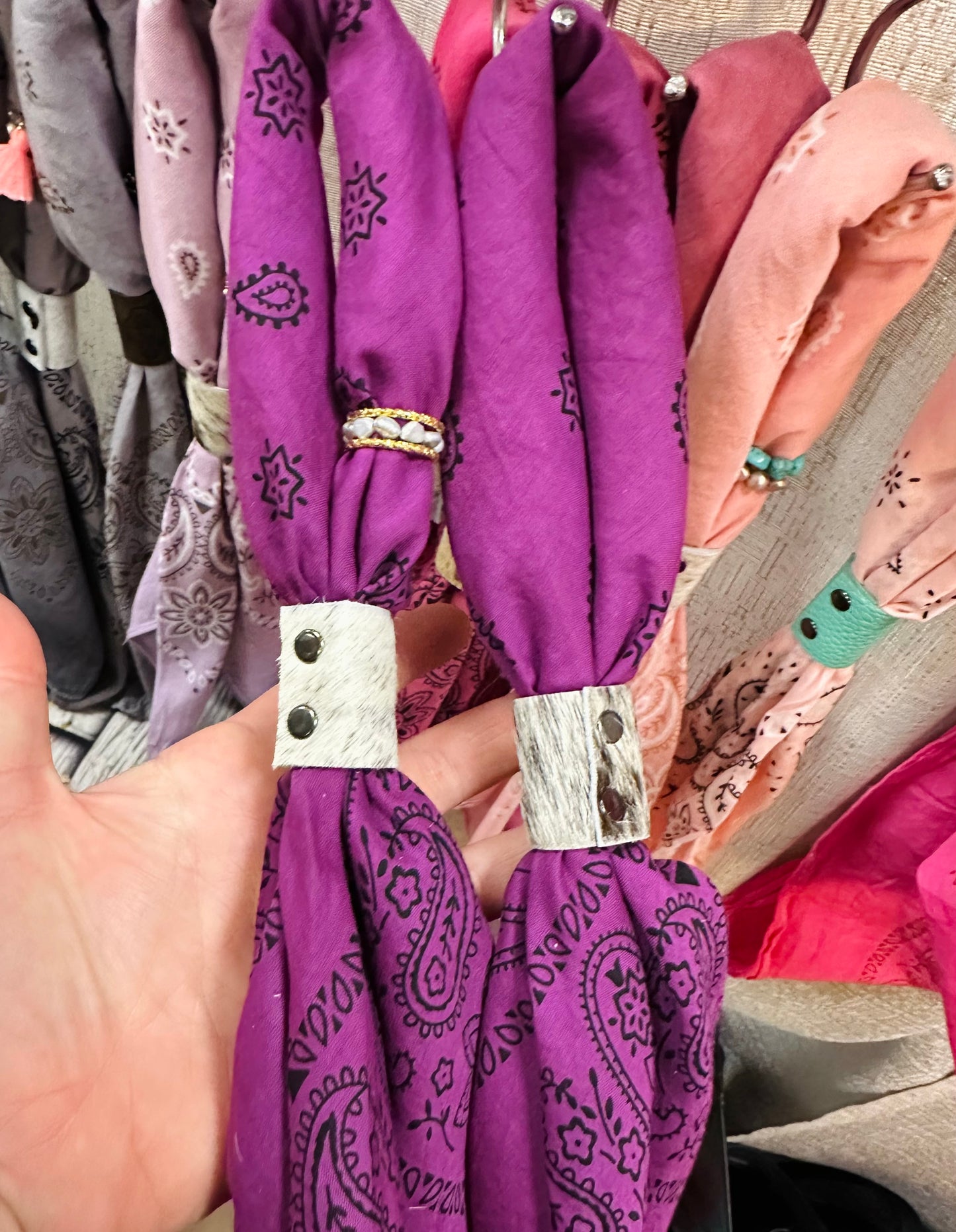 Plum Bandana