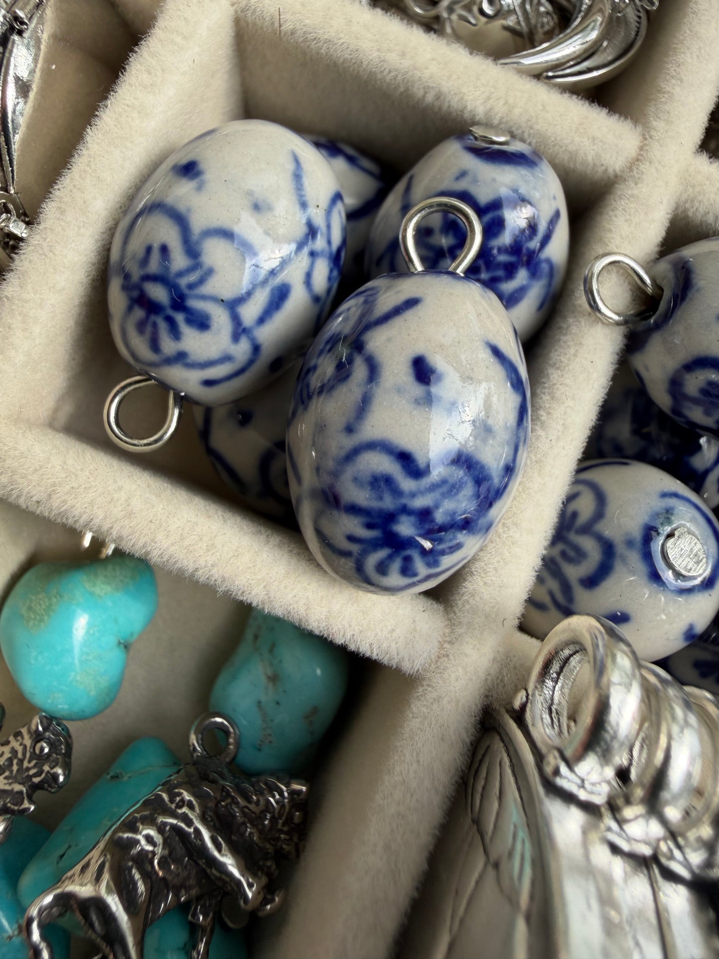 Painted Pottery Charm