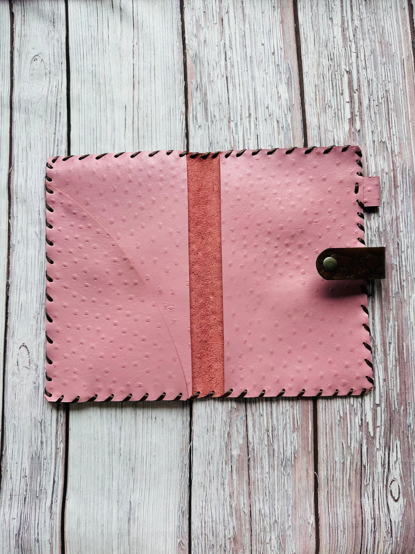 Moleskine Pink Leather Notebook Cover