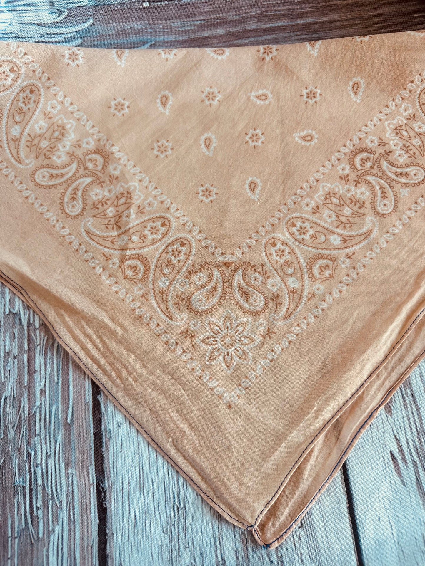 Peach Bandana