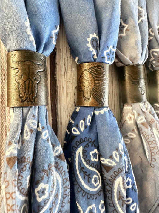 Stamped Bandana Slide