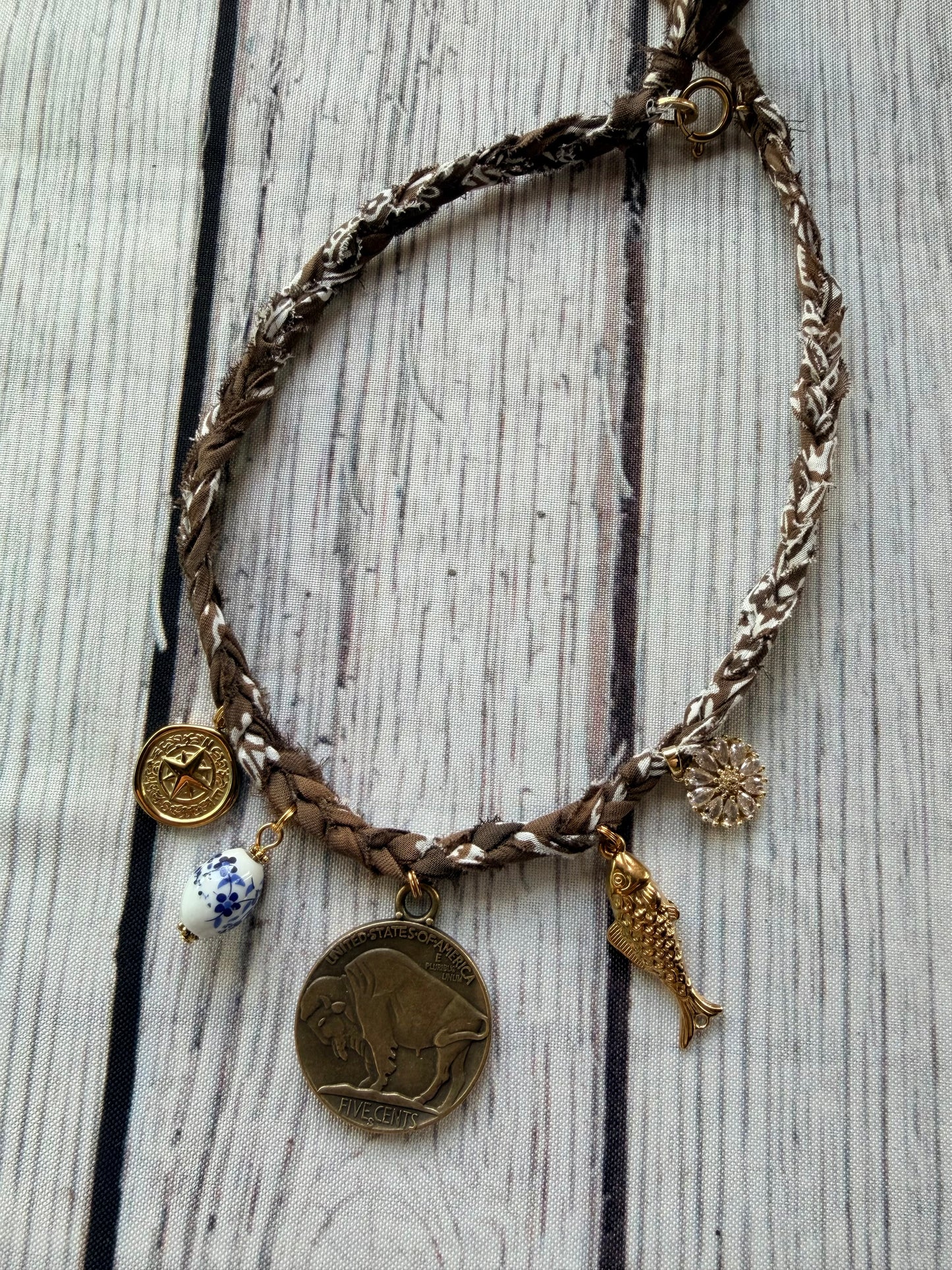 Brown Buffalo Necklace