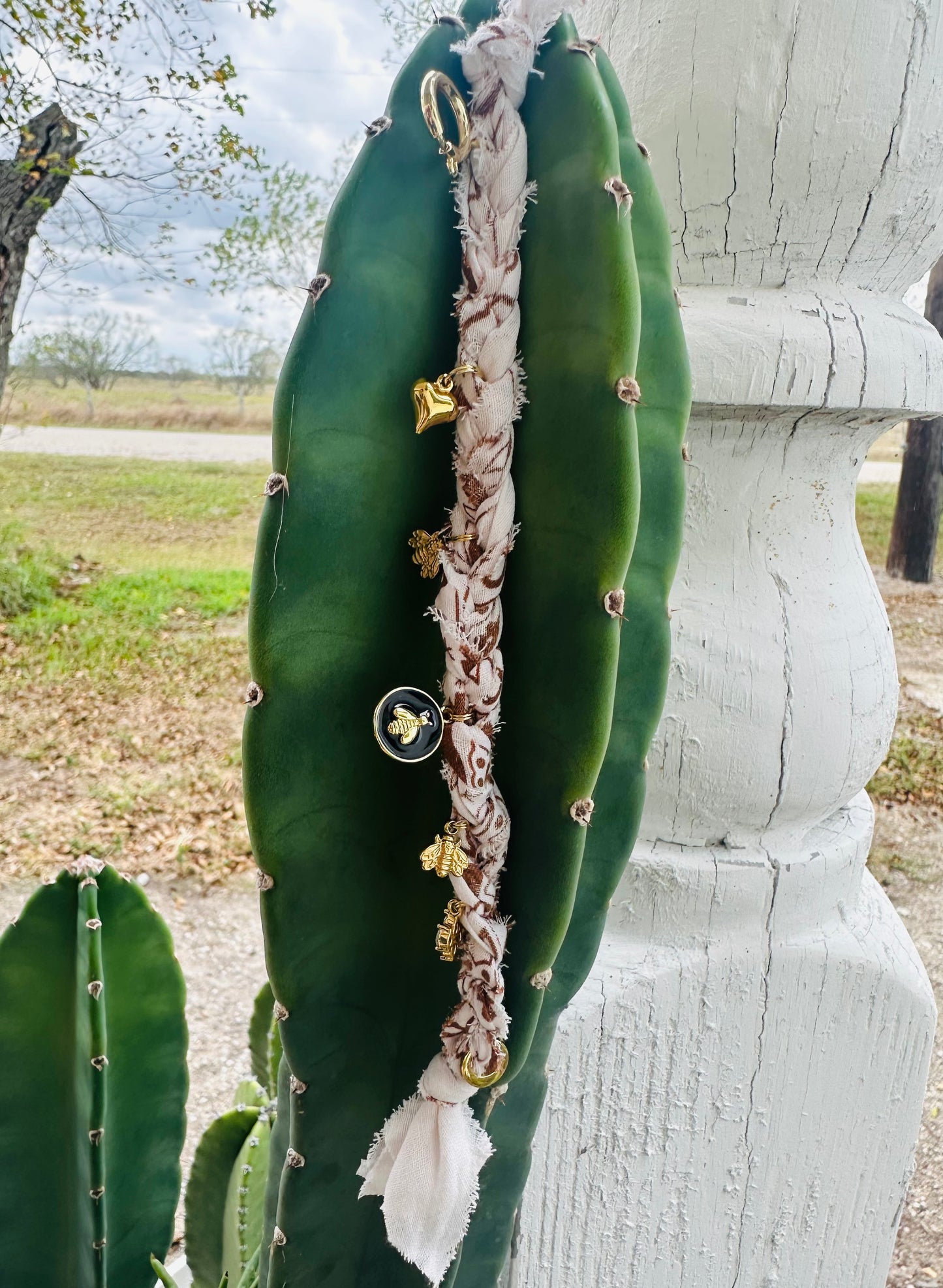 Ivory Bandana Bracelet
