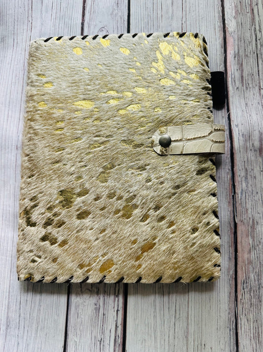 Gold Composition Book Cover