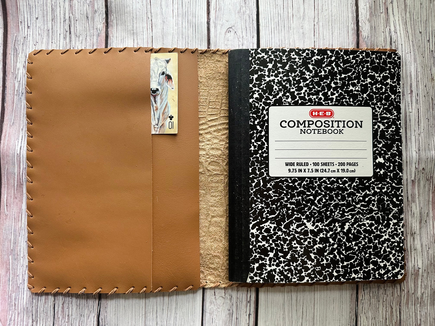 Red Croc Composition Book Cover