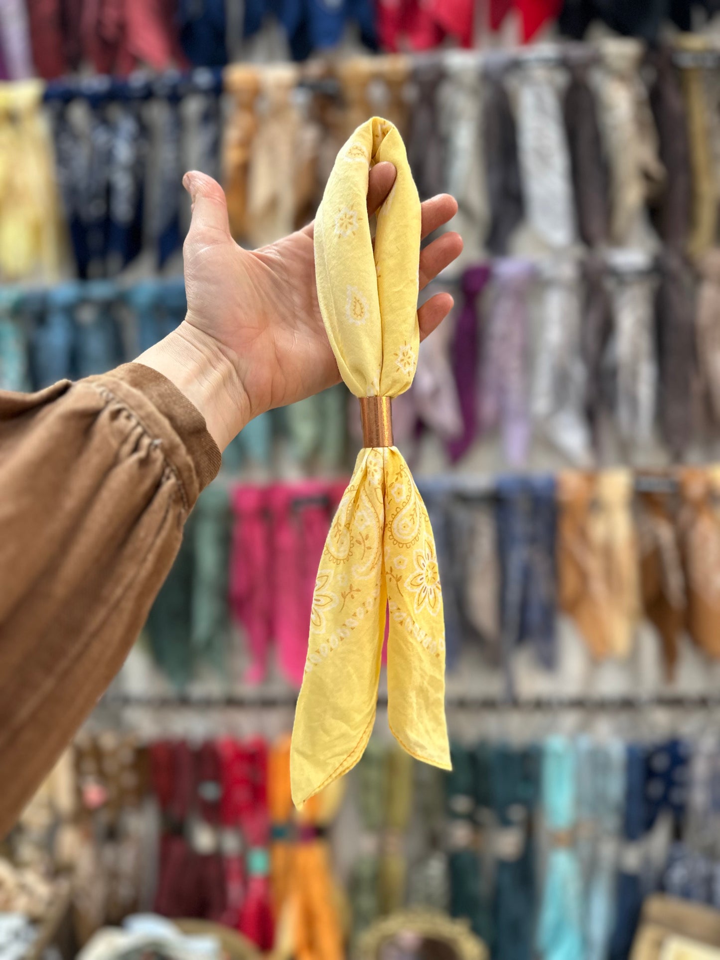 Butter Yellow Bandana