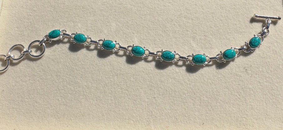Turquoise Tennis Bracelet