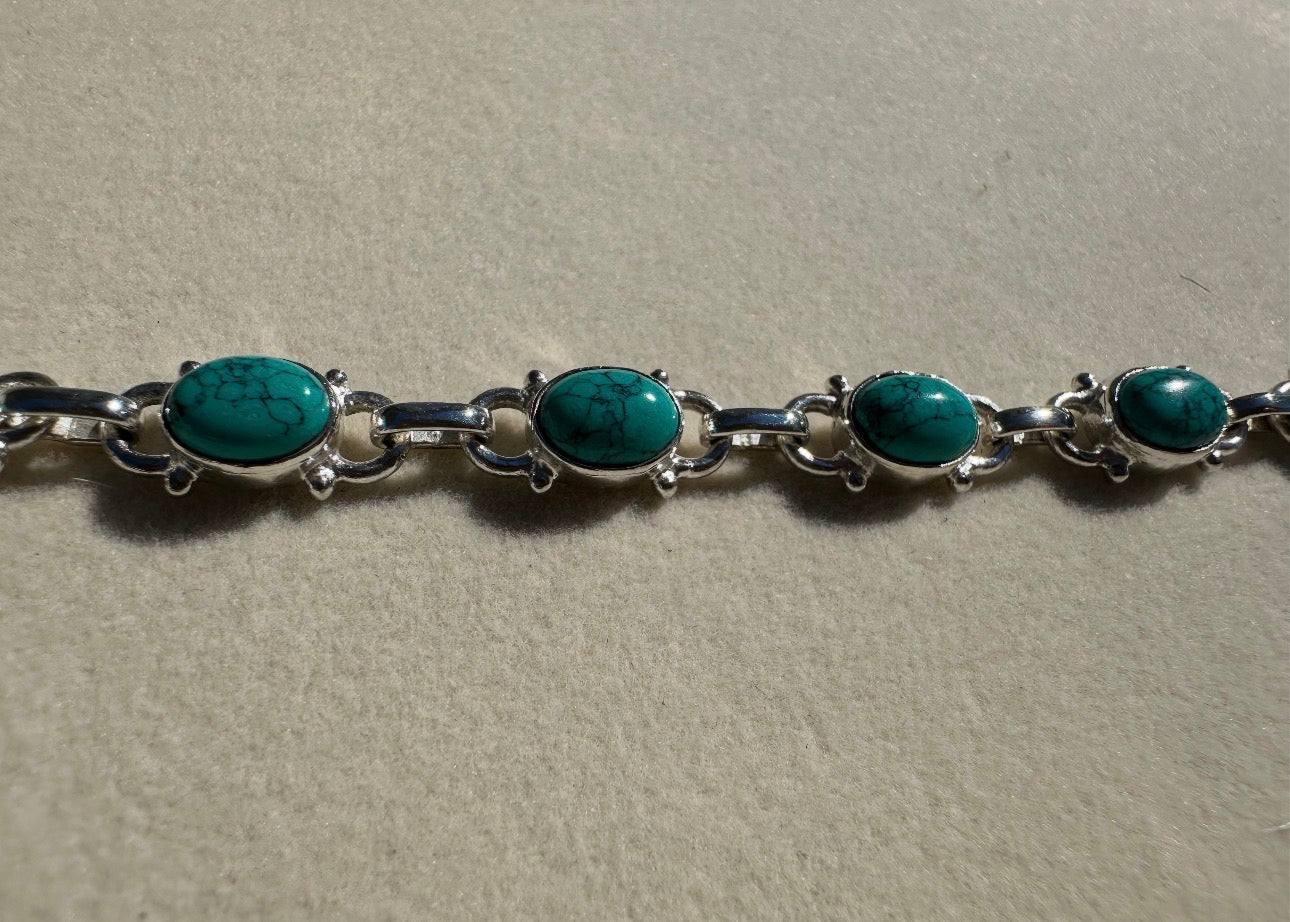 Turquoise Tennis Bracelet