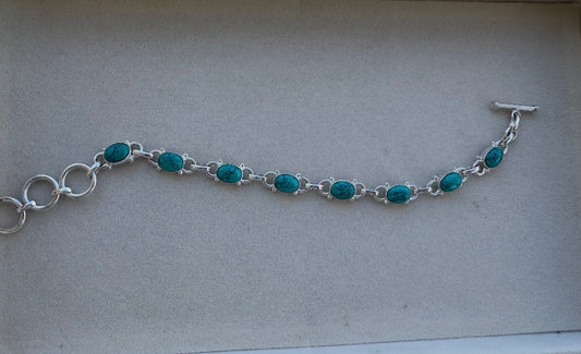 Turquoise Tennis Bracelet