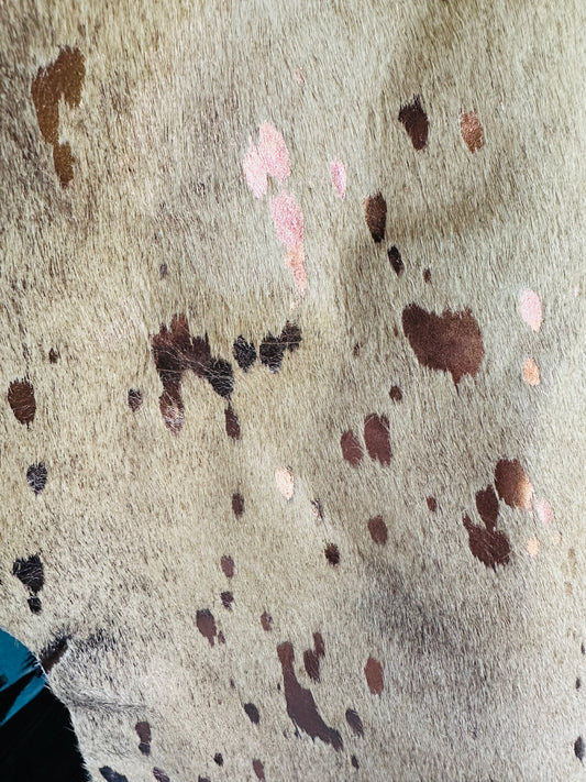 Tan Cowhide Quarter Hide