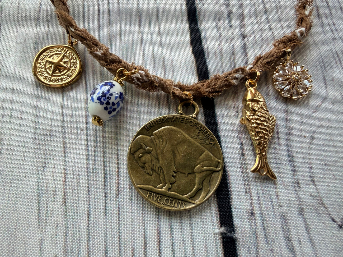 Brown Buffalo Necklace