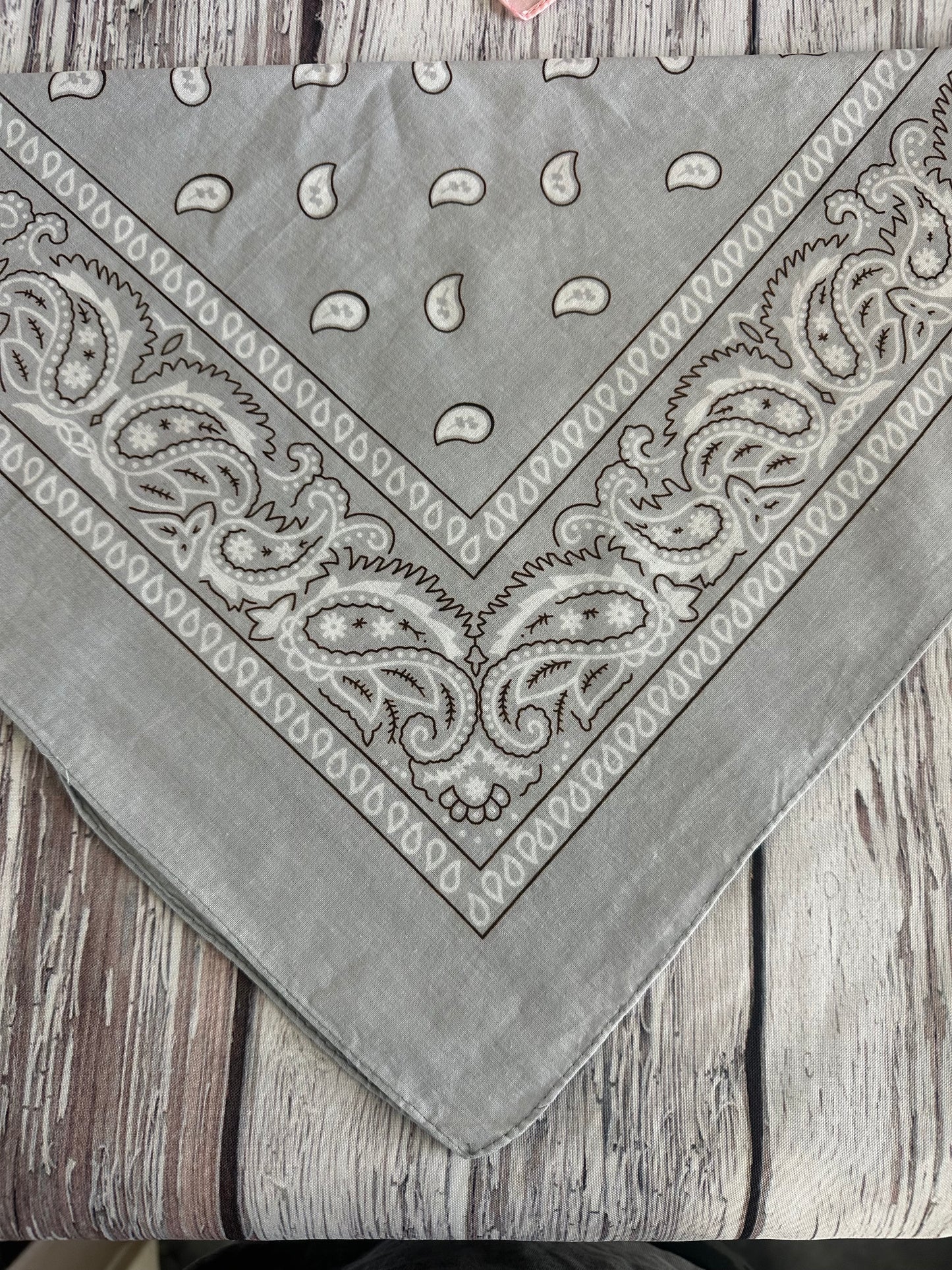 Classic Grey Bandana