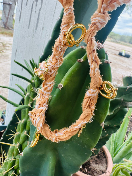 Terracotta Bandana Bracelet