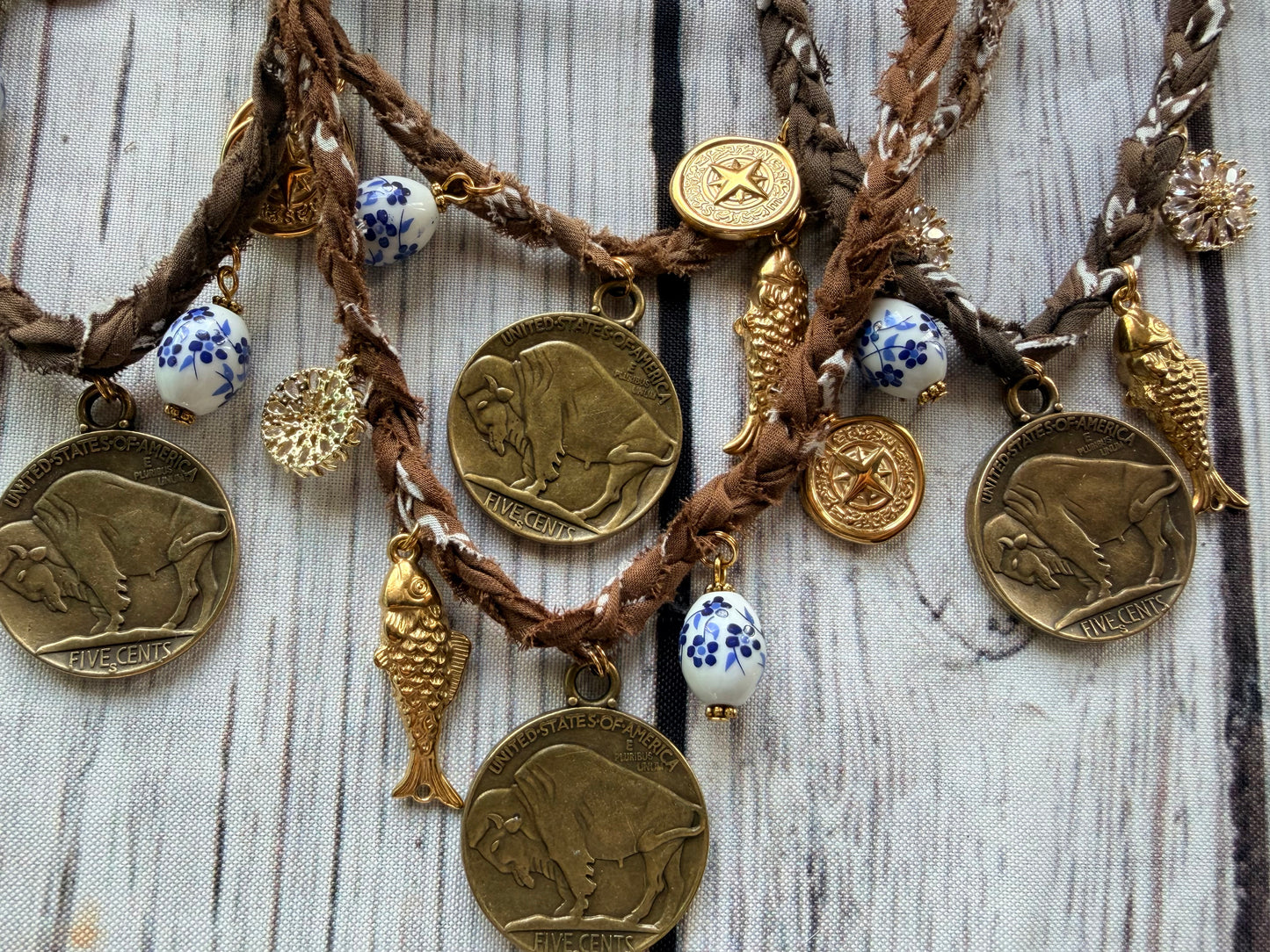 Brown Buffalo Necklace