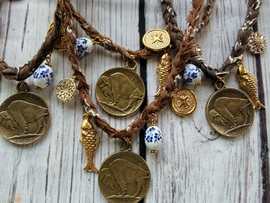 Brown Buffalo Necklace