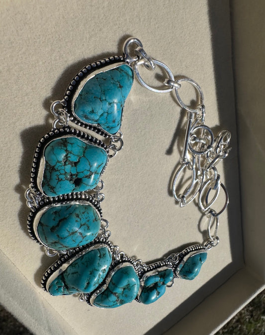 Raw Turquoise Necklace
