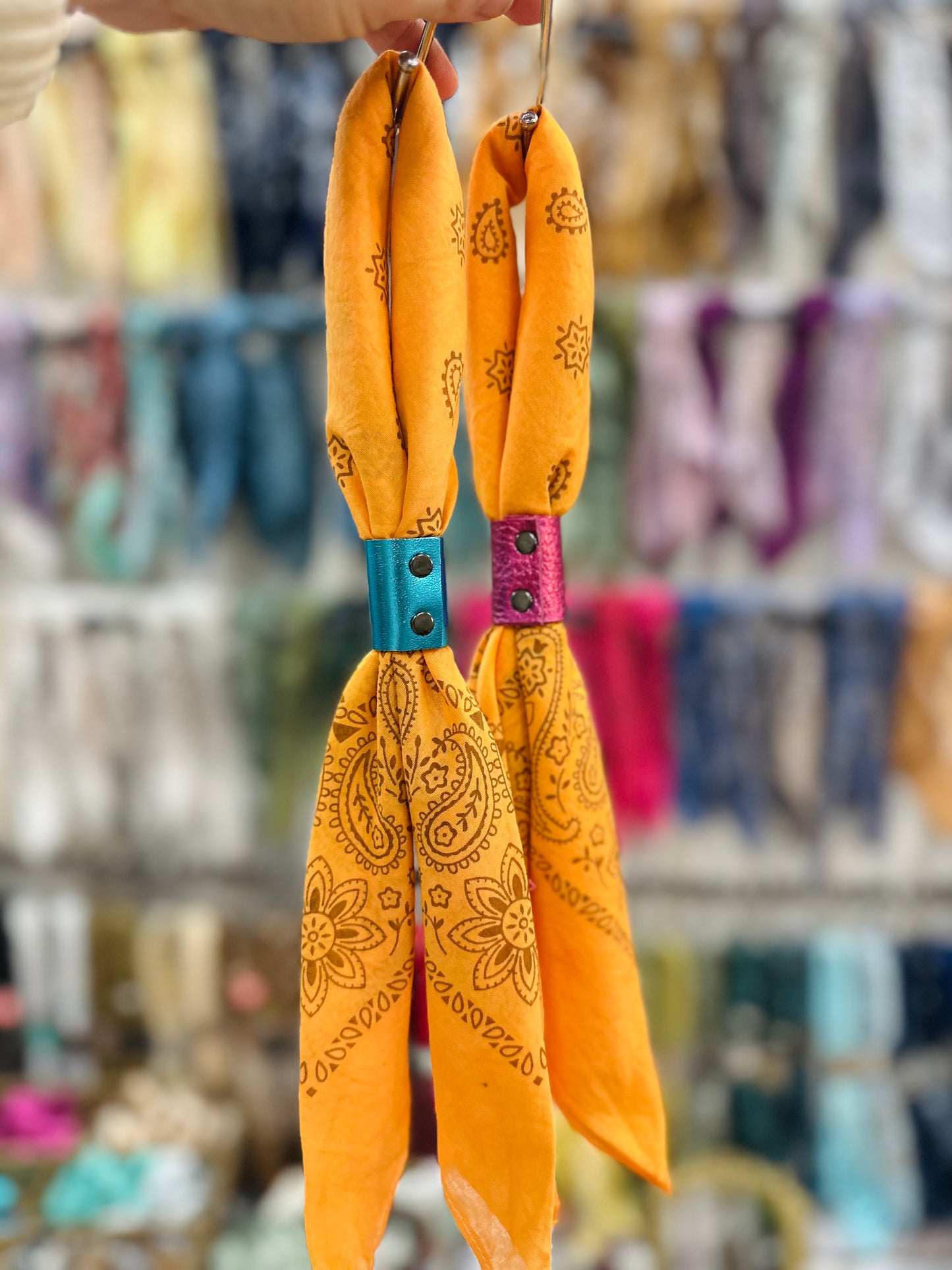 Neon Orange Bandana