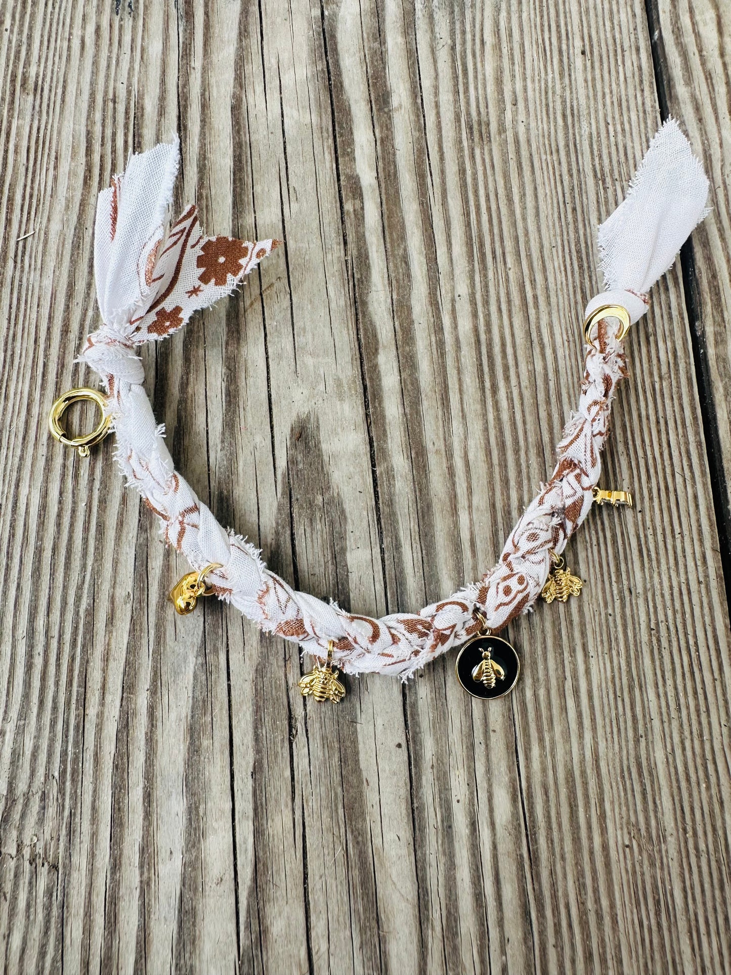 Ivory Bandana Bracelet
