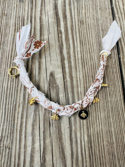 Ivory Bandana Bracelet