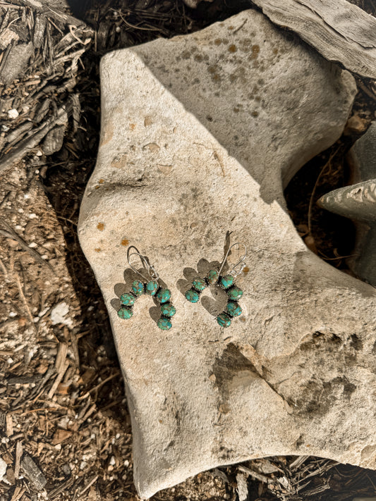 Turquoise Naja Earrings