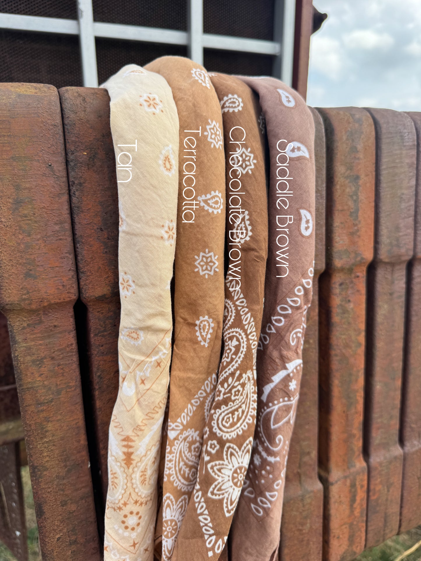 Rust Bandana