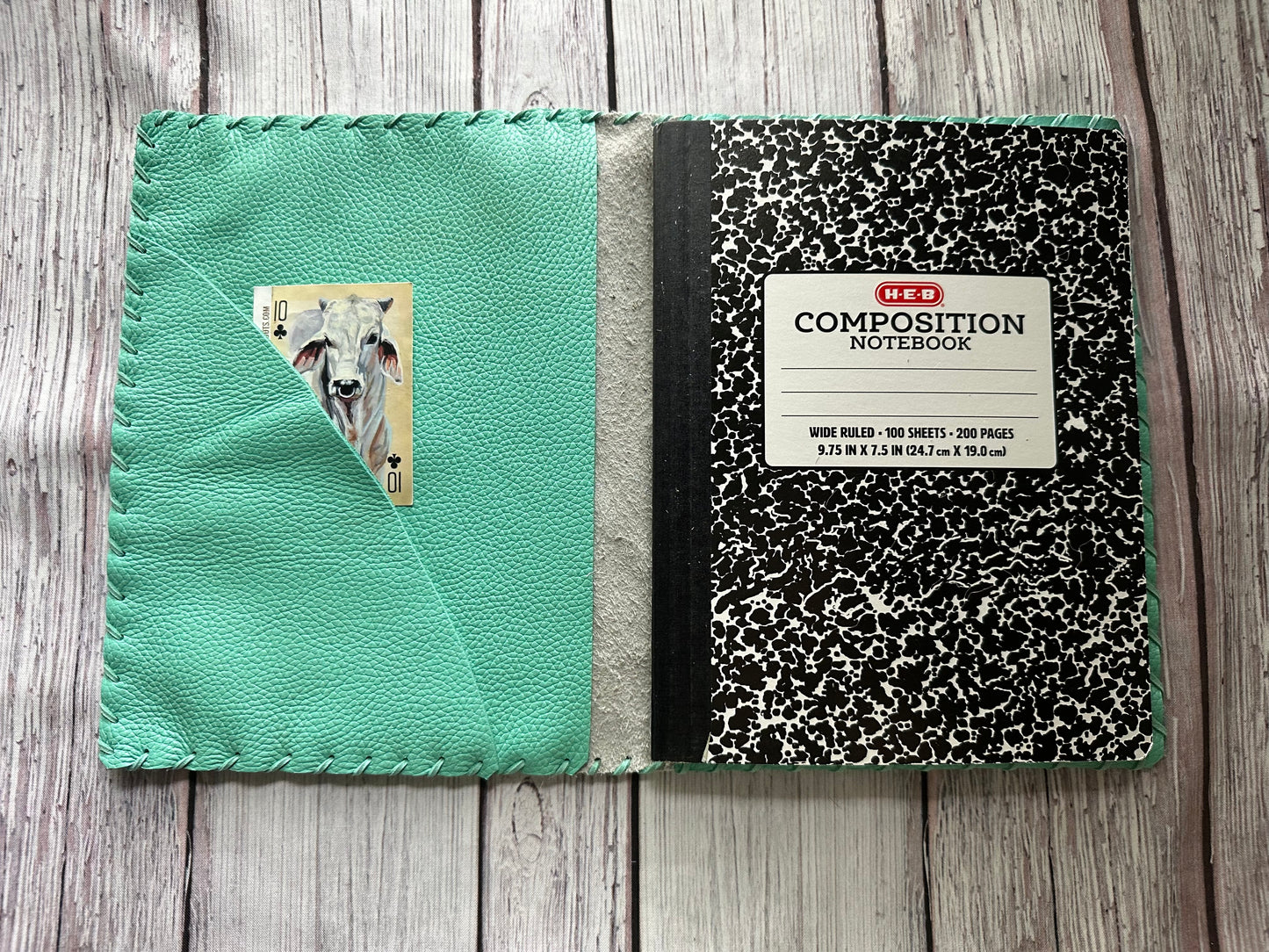 Gold Composition Book Cover