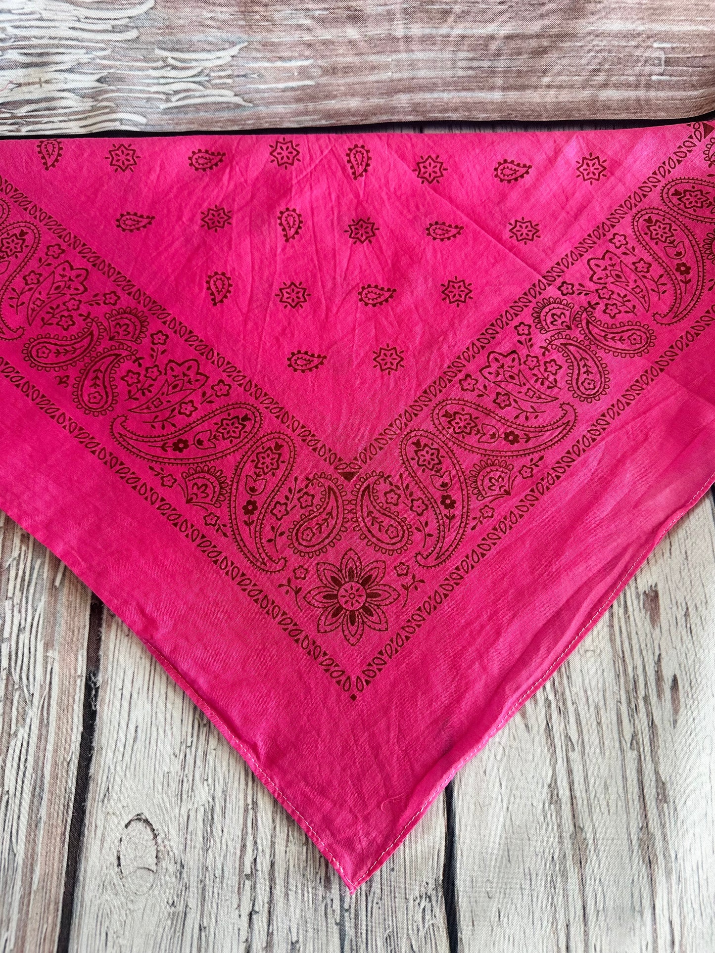Neon Pink Bandana