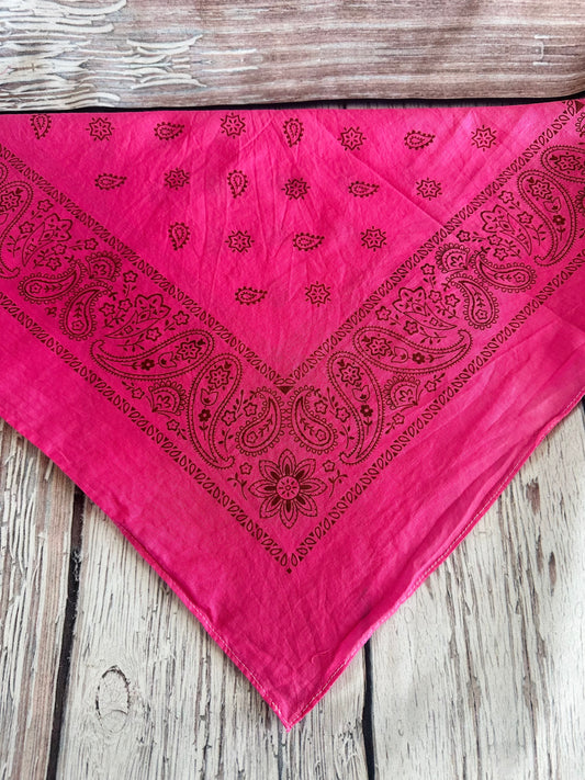 Neon Pink Bandana