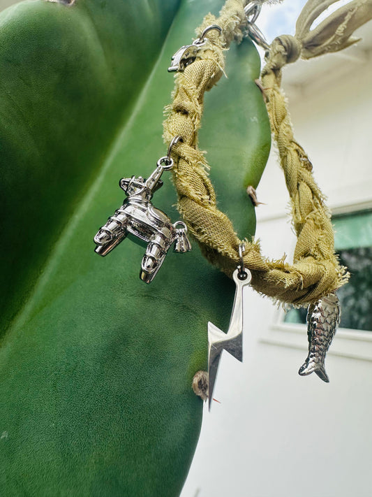 Chartreuse Bandana Bracelet