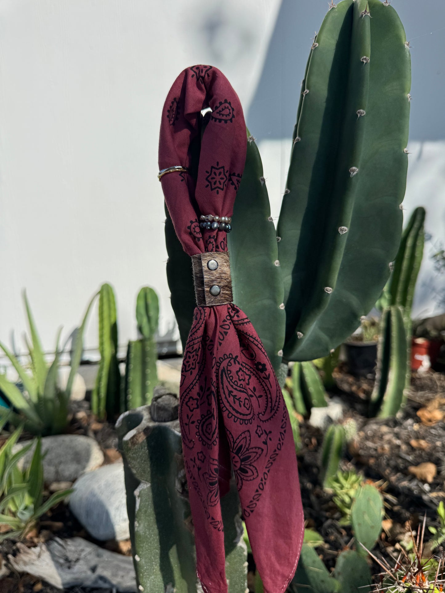 Maroon Hues Bandana