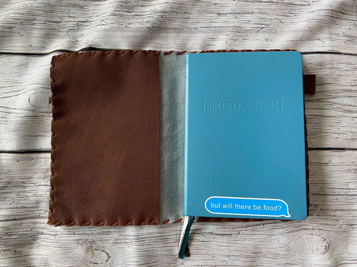 Custom Bronze Metallic Cowhide Bible Cover