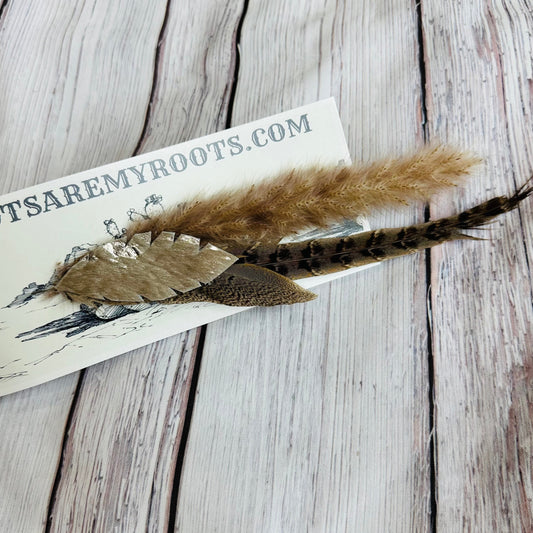 Pheasant Feather Hat Pin